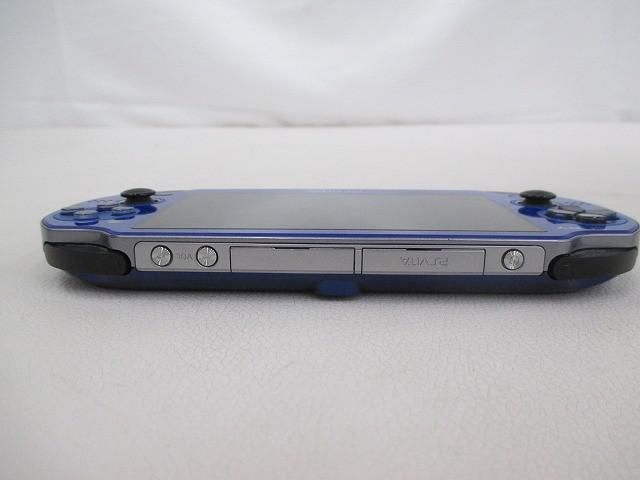 中古品 ゲーム PS Vita 本体 PCH-1000 サファイアブルー 動作品 本体のみ メモリーカード32GB