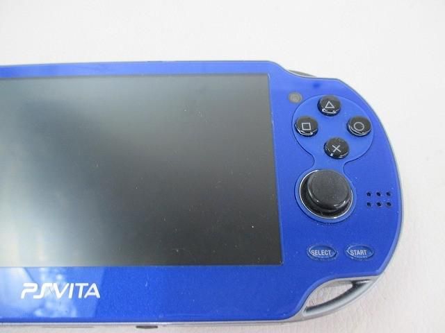 中古品 ゲーム PS Vita 本体 PCH-1000 サファイアブルー 動作品 本体のみ メモリーカード32GB