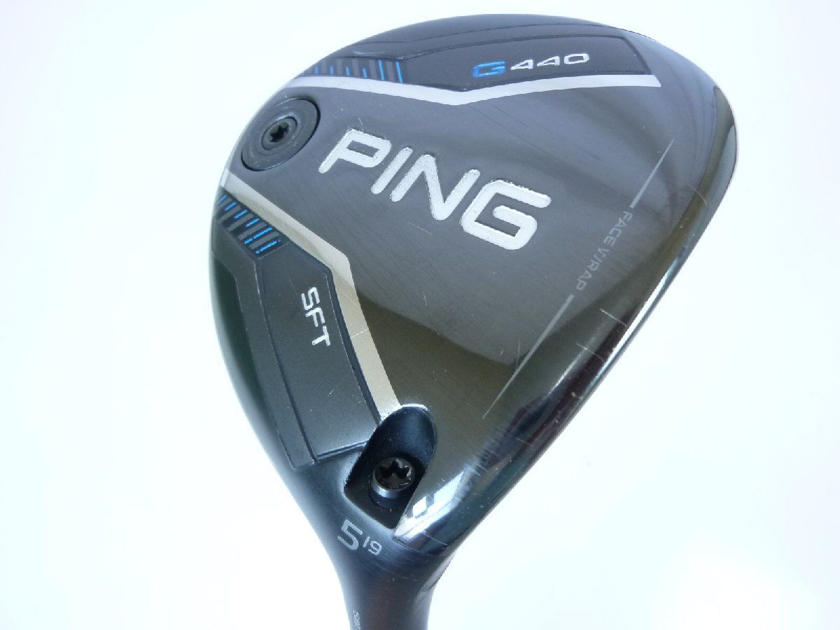 中古品 ピン G440 SFT フェアウェイウッド 5w 19° ALTA J CB BLUE R