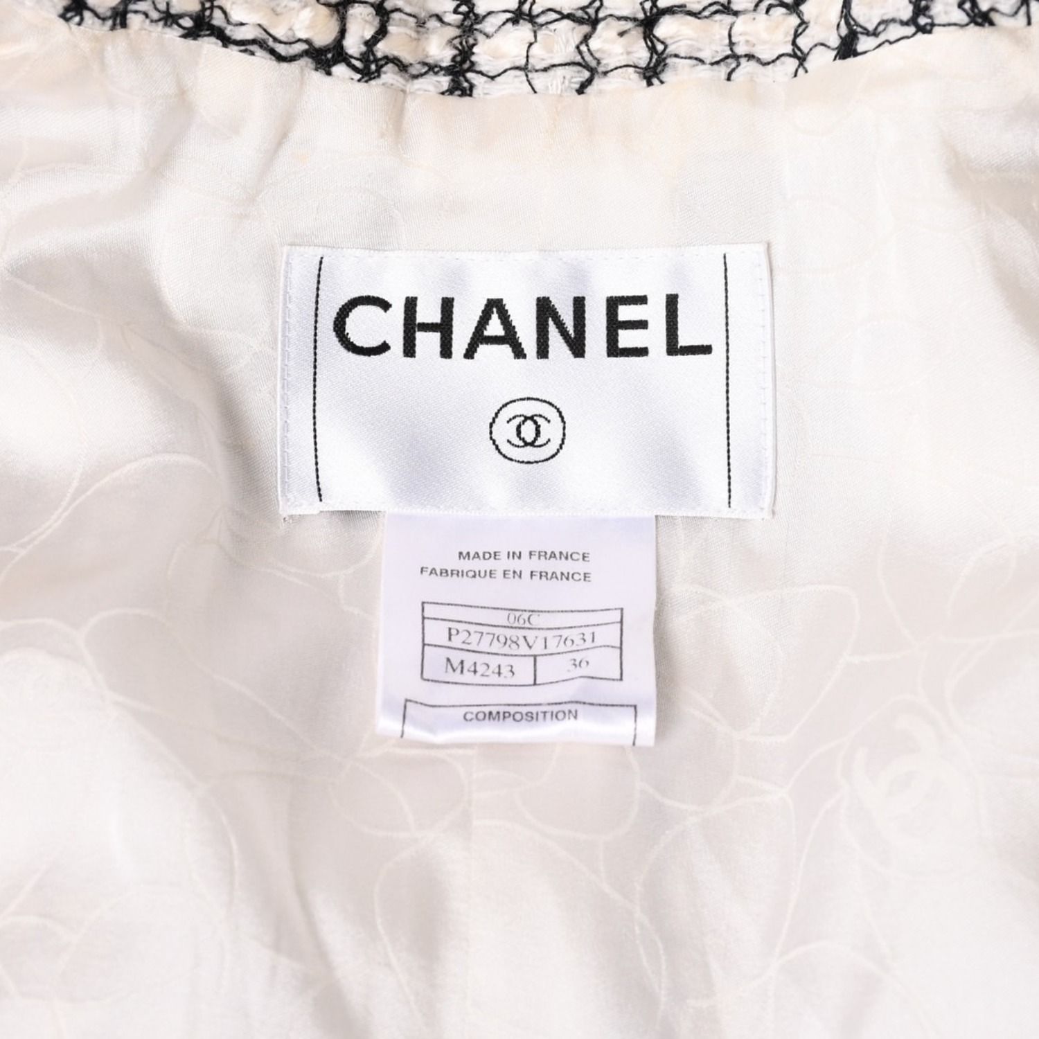 CHANEL シャネル ツイード テーラードジャケット P27798V17631 サイズ 