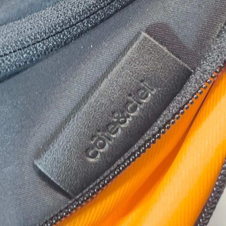 Coteu0026Ciel コートエシエル Hala S Sleek Black/Orange ショルダー 