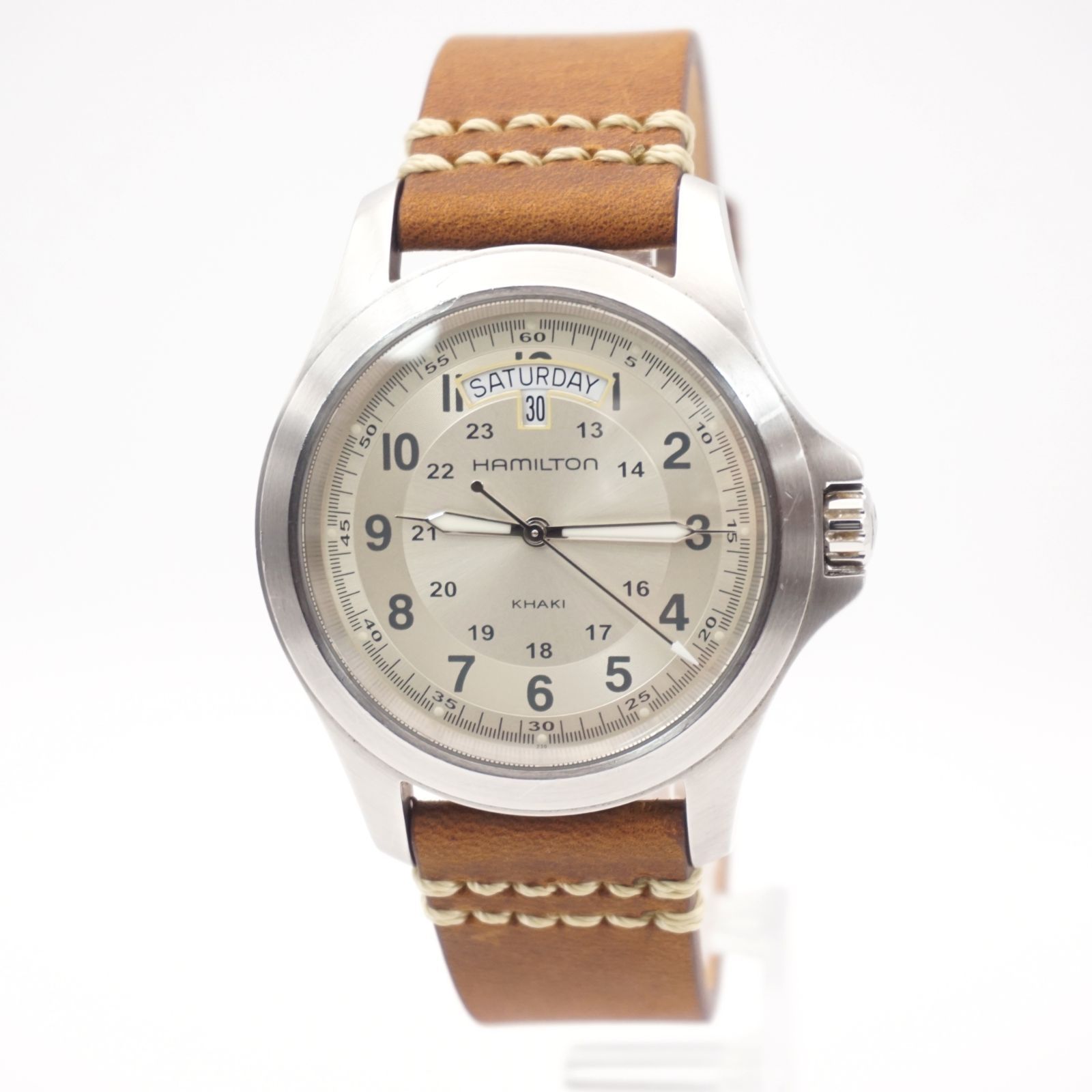 ⭐ハミルトン 新品電池 Hamilton カーキキング H644510 クォーツ