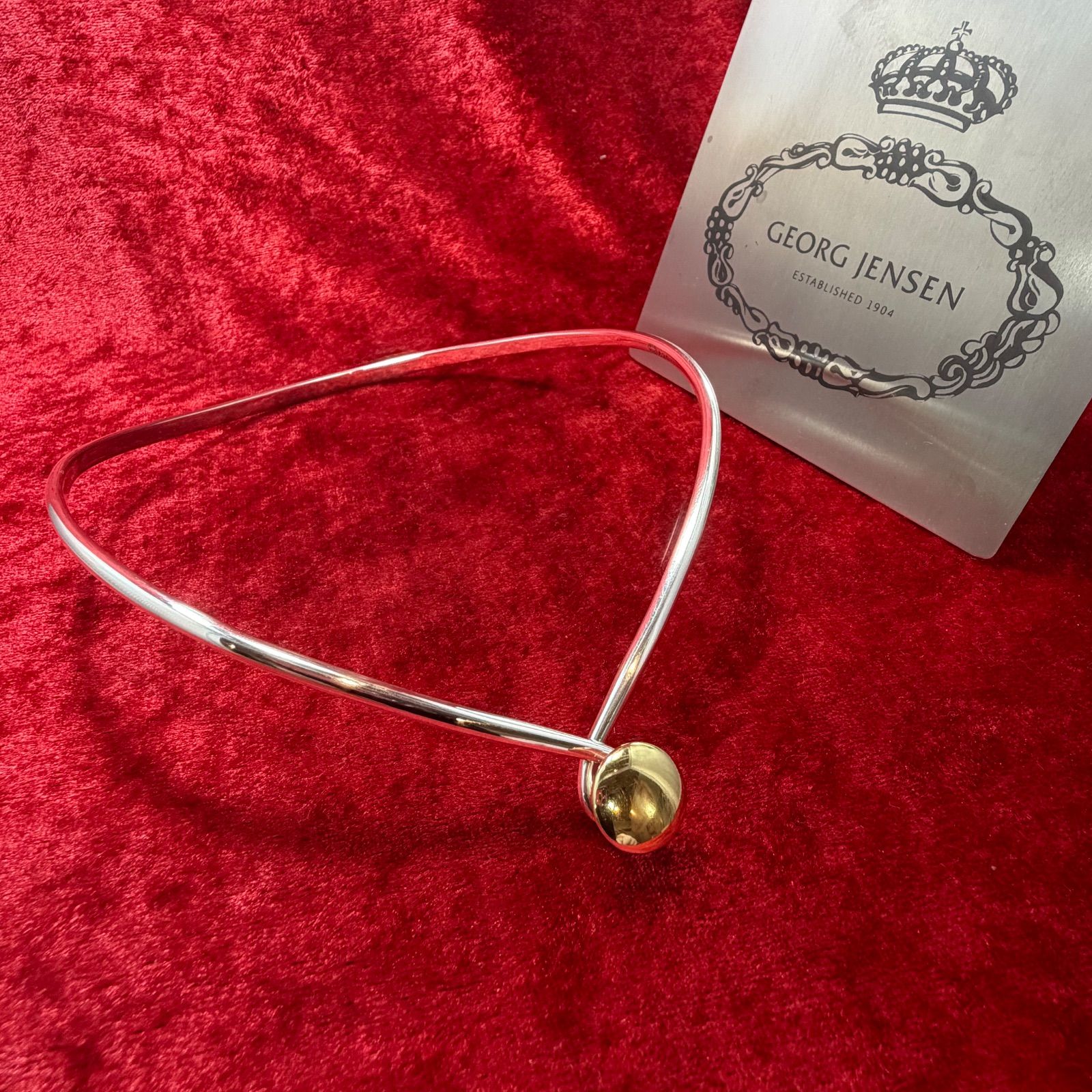 美品 チョーカー ♯A73 ジョージジェンセン/GEORG JENSEN - メルカリ