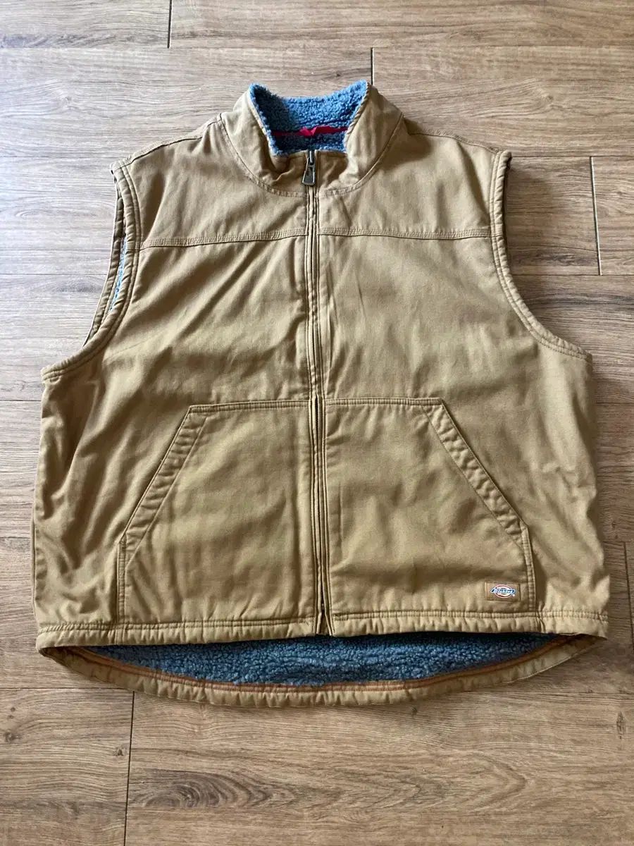 2XL/XXL ディッキーズ ダック シェルパ ベスト ベスト / ブラウン