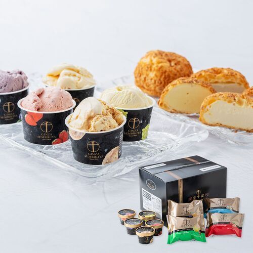 「銀座千疋屋」 銀座プレミアムアイスセレクション / ギフト 送料無料 アイス アイスクリーム 冷凍 ギフト お取り寄せ