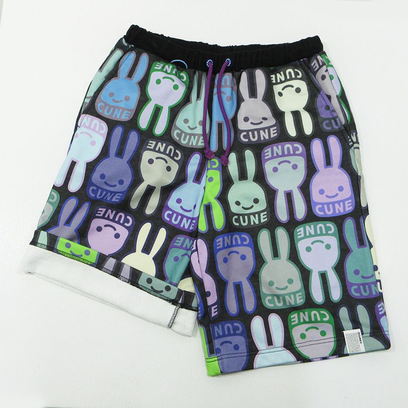 三重本店】 中古 CUNE | キューン ウサギ総柄ショーツ 総柄スウェット