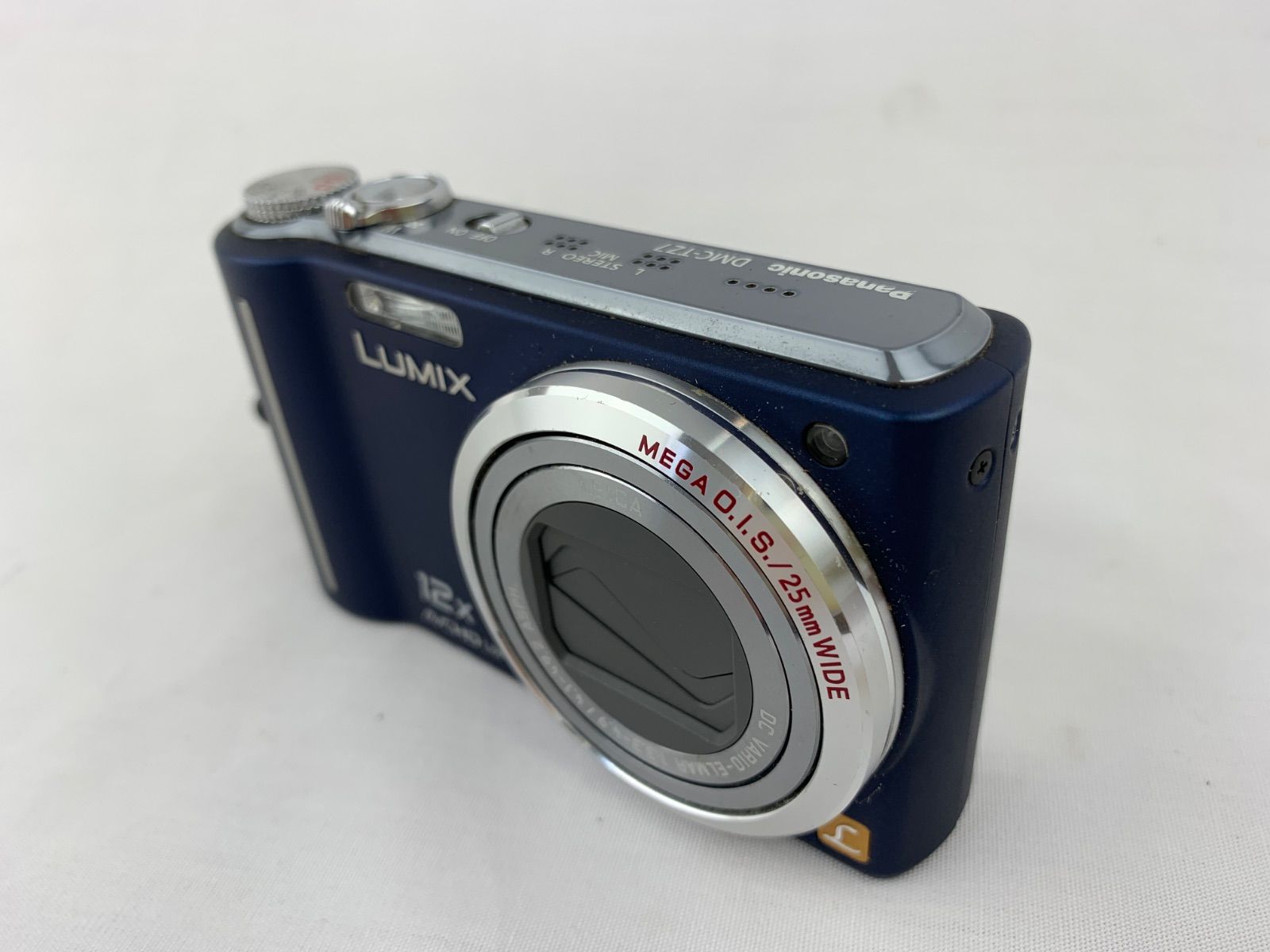 B-11.Panasonic パナソニック LUMIX ルミックス DMC-TZ7 紺 ネイビー