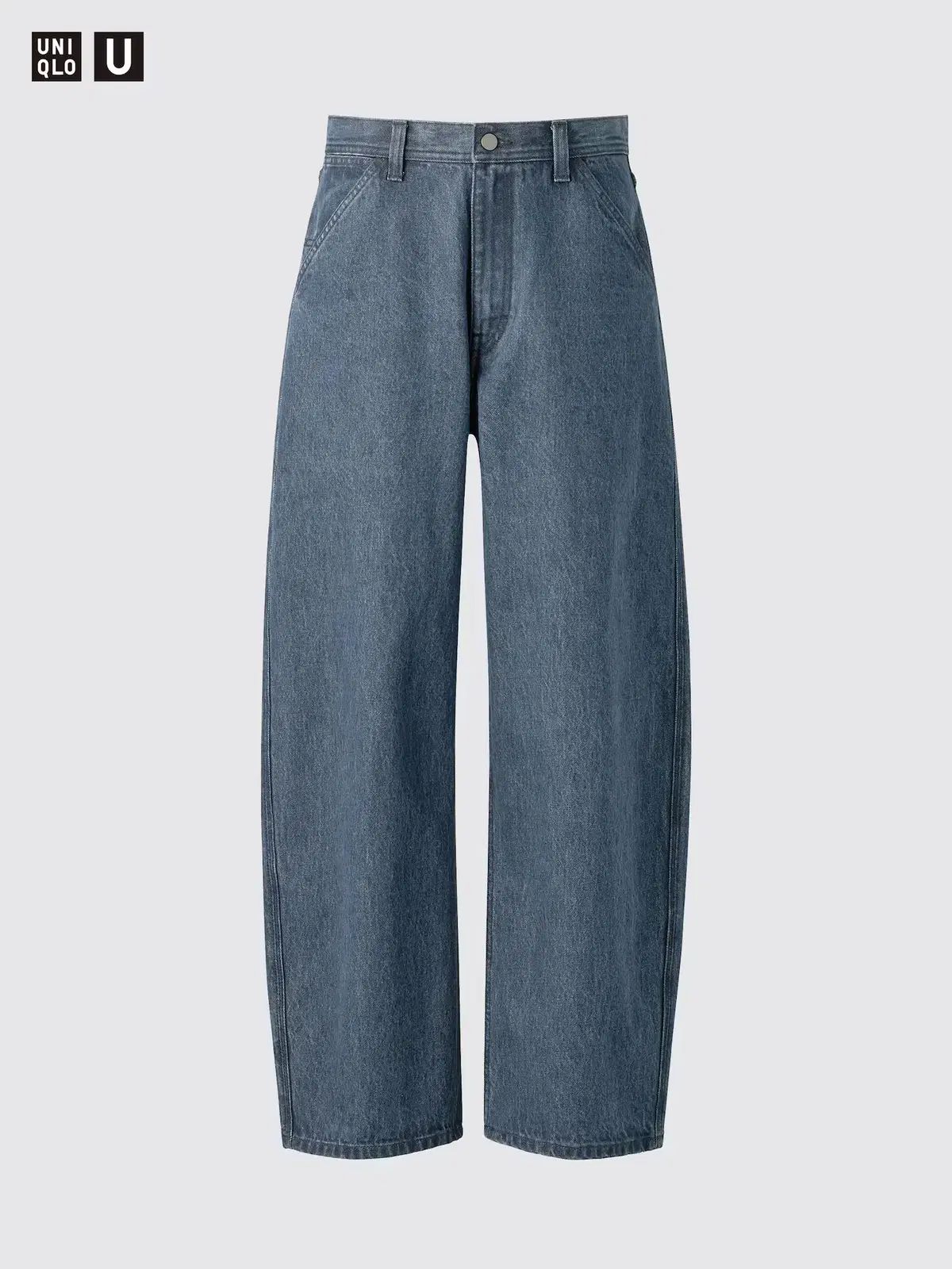 新品) UNIQLO U(ユニクロユー) ワイドテーパードジーン / 32