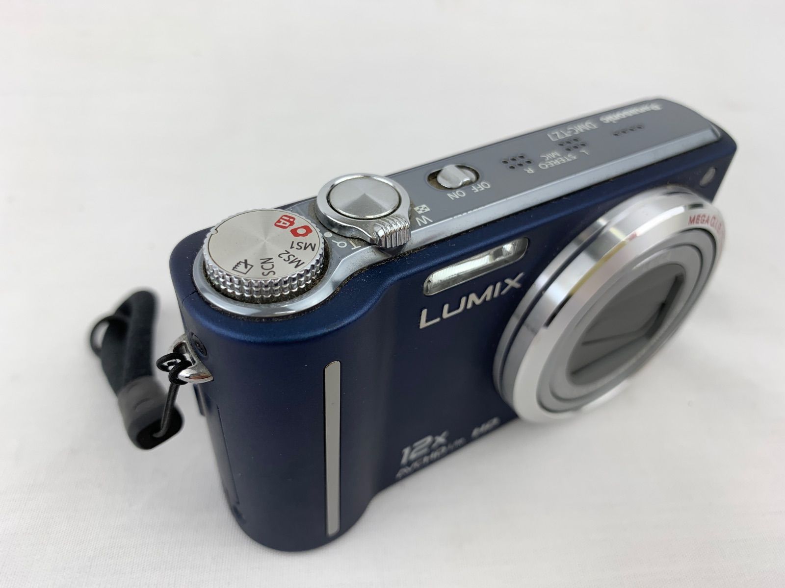 B-11.Panasonic パナソニック LUMIX ルミックス DMC-TZ7 紺 ネイビー