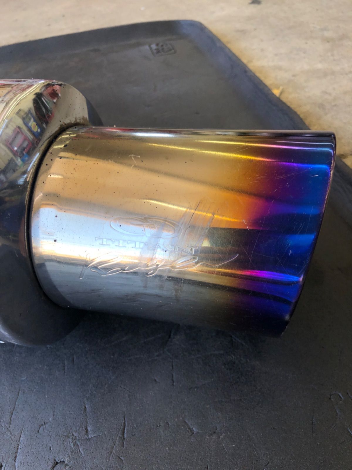 スバル レガシィ ワゴン BP ガナドール Ruge チタンルージュ マフラー