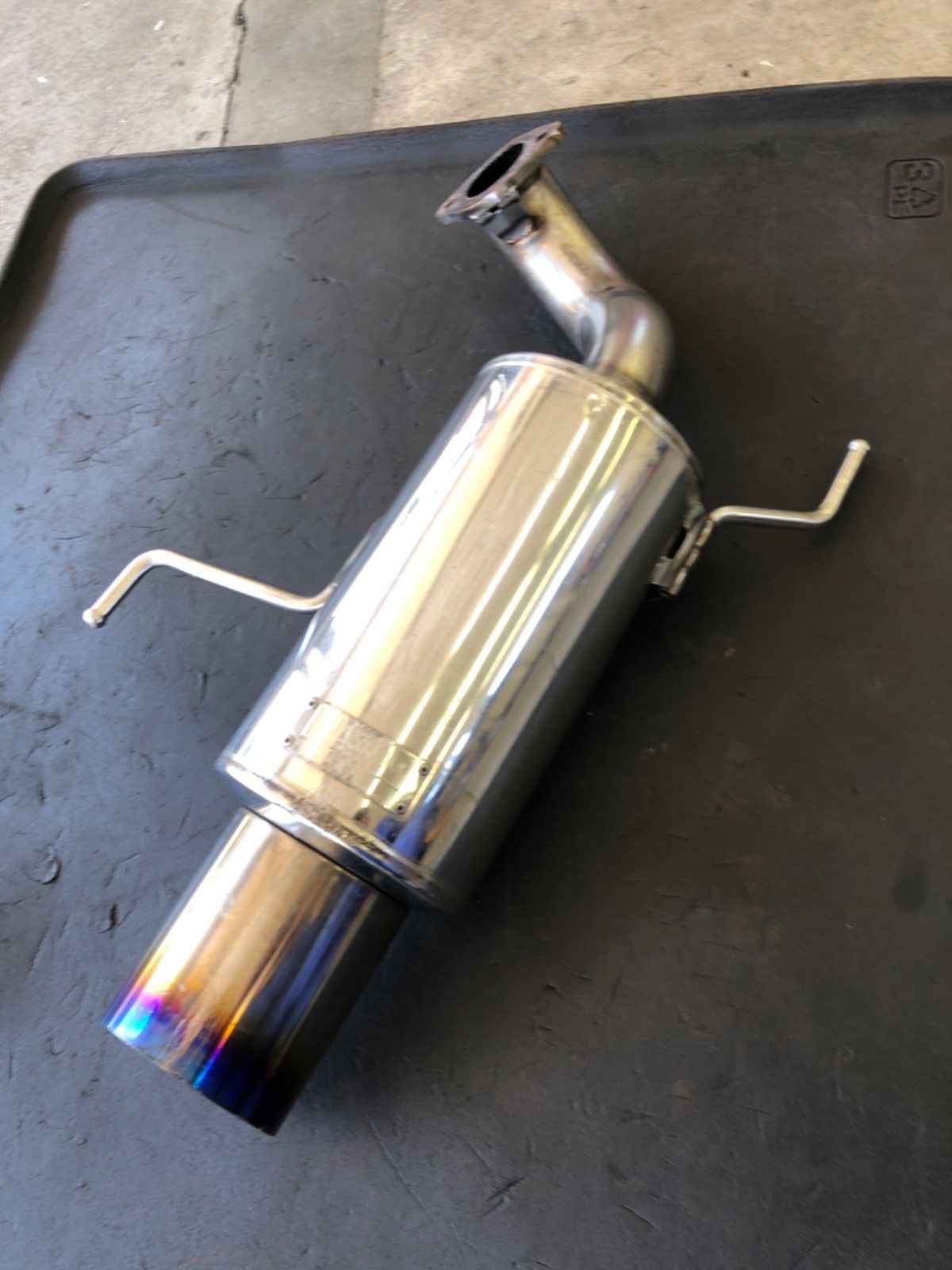 スバル レガシィ ワゴン BP ガナドール Ruge チタンルージュ マフラー