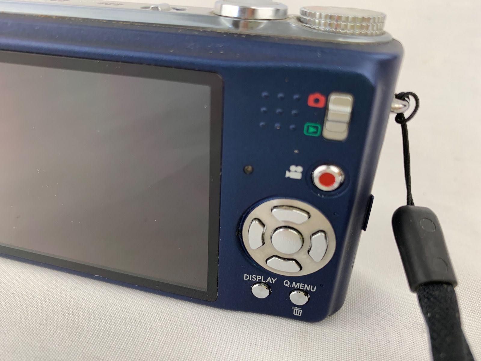 B-11.Panasonic パナソニック LUMIX ルミックス DMC-TZ7 紺 ネイビー