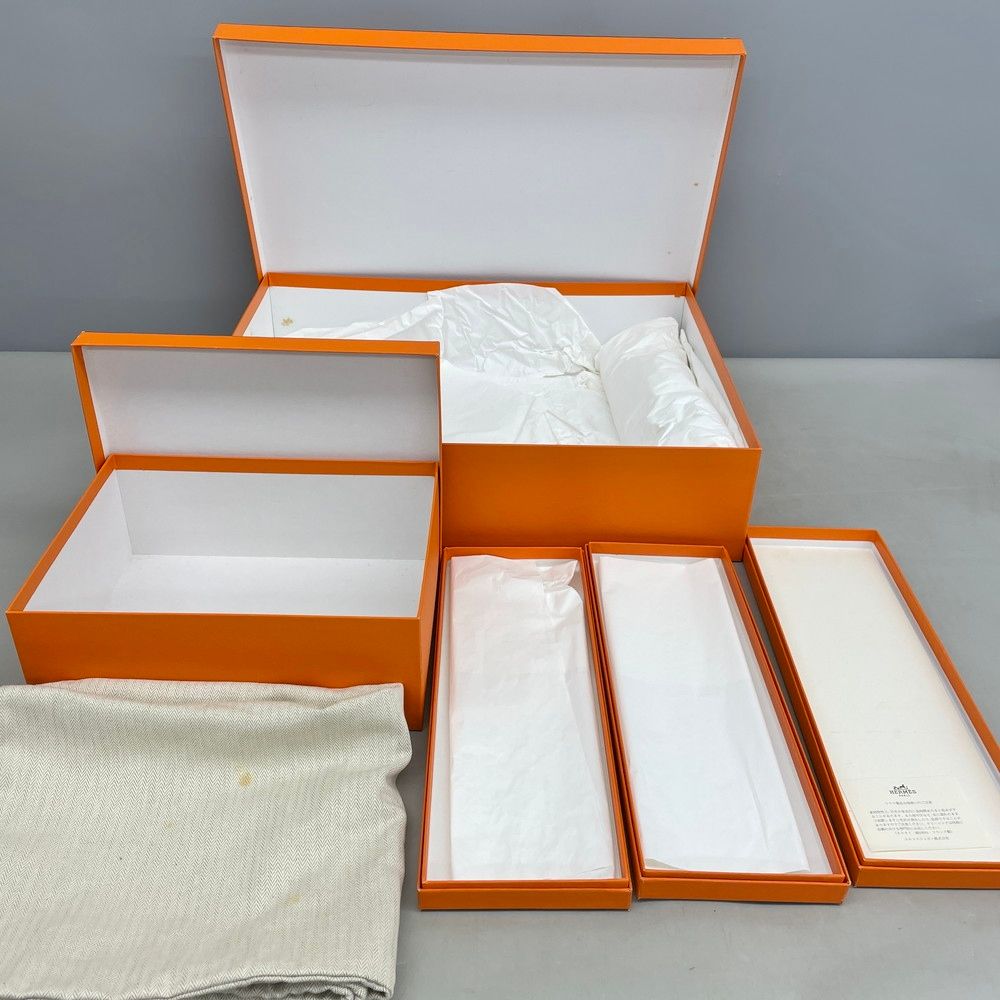 インテリア小物 HERMES エルメス 空箱 まとめて計5個セット ギフトボックス