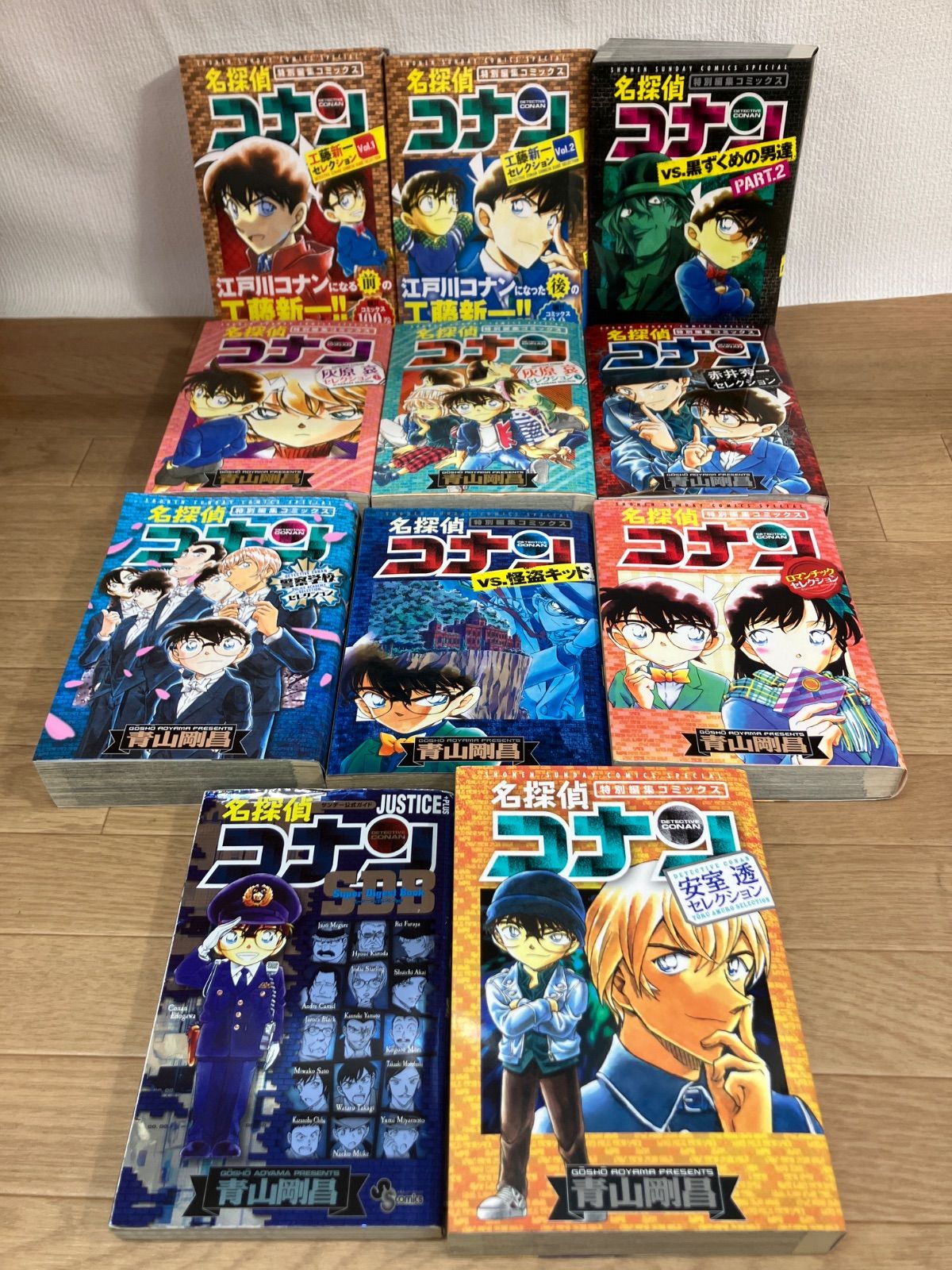 ☆②【未開封あり】名探偵コナン 1～108巻 コミック全巻・関連本11冊