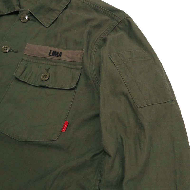WTAPS ダブルタップス 17SS BUDS LS/SHIRT.COTTON.SATIN 171WVDT-SHM01