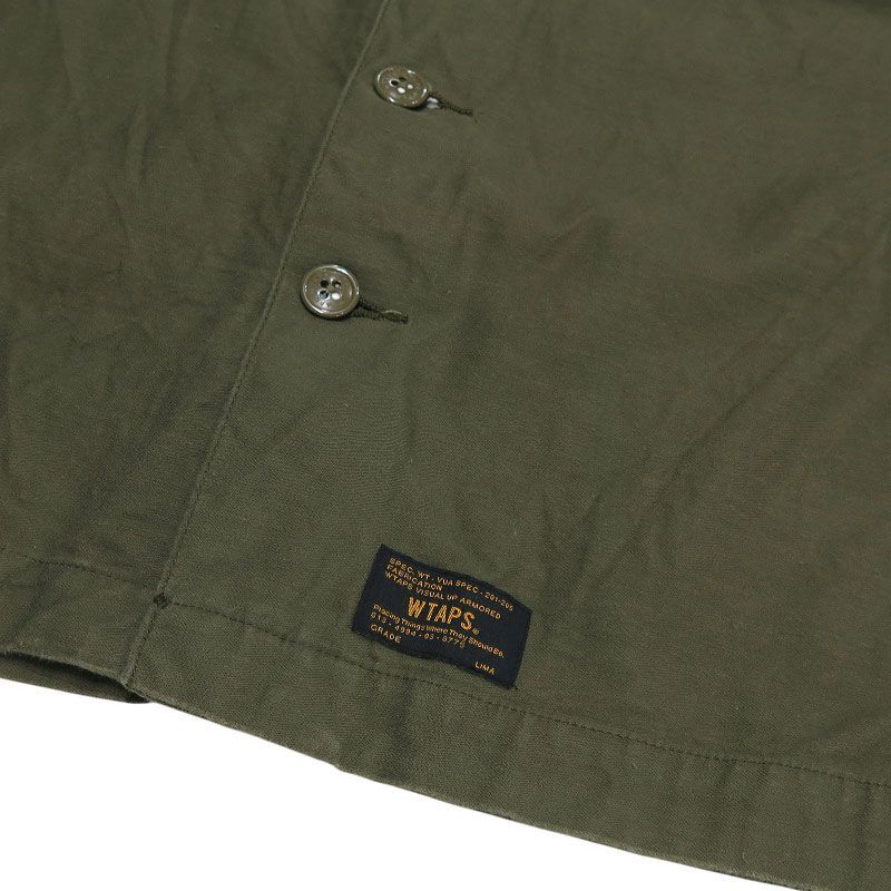 WTAPS ダブルタップス 17SS BUDS LS/SHIRT.COTTON.SATIN 171WVDT-SHM01