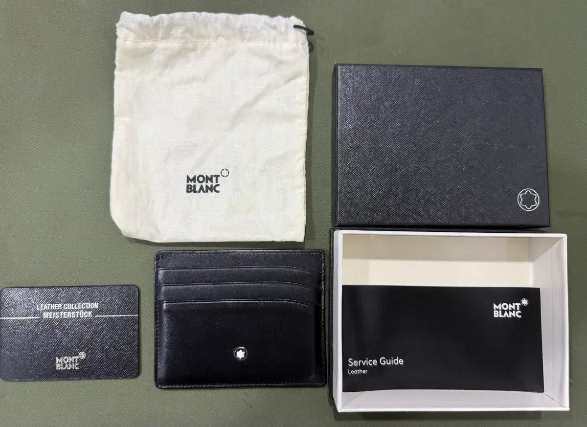 未使用 MONT BLANC カードウォレット