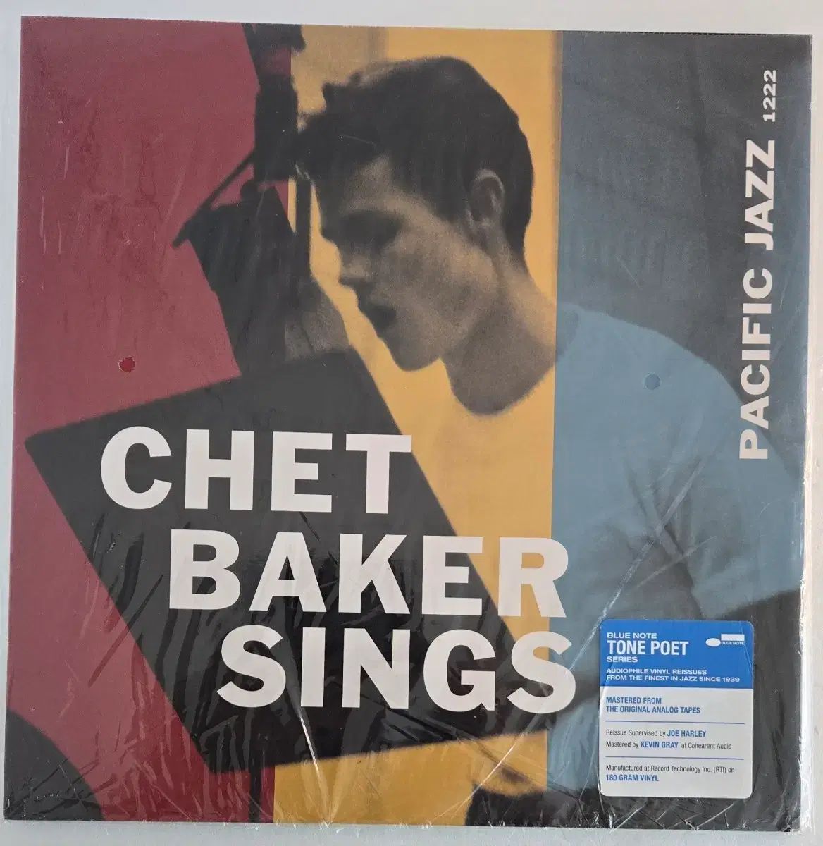 Chet Baker Sings LP (ブルーノート Tone Poet 180g ）