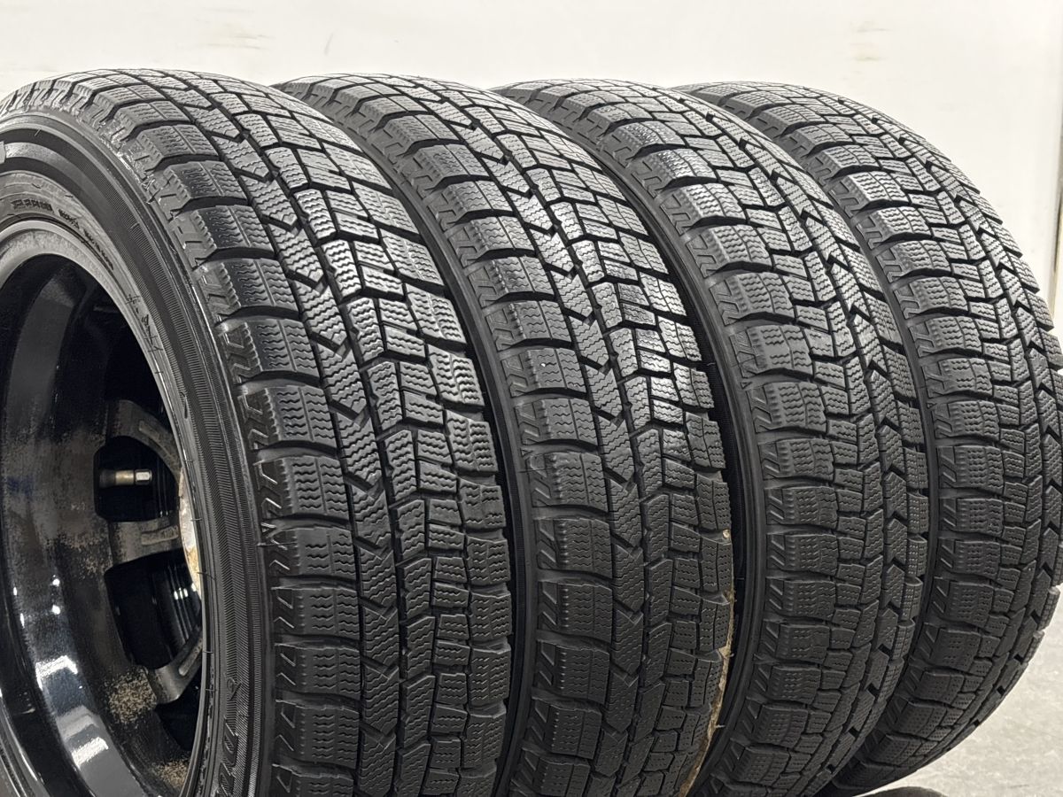 バリ溝】ヒューマンライン 14in 4.5J +45 PCD100 ダンロップ
