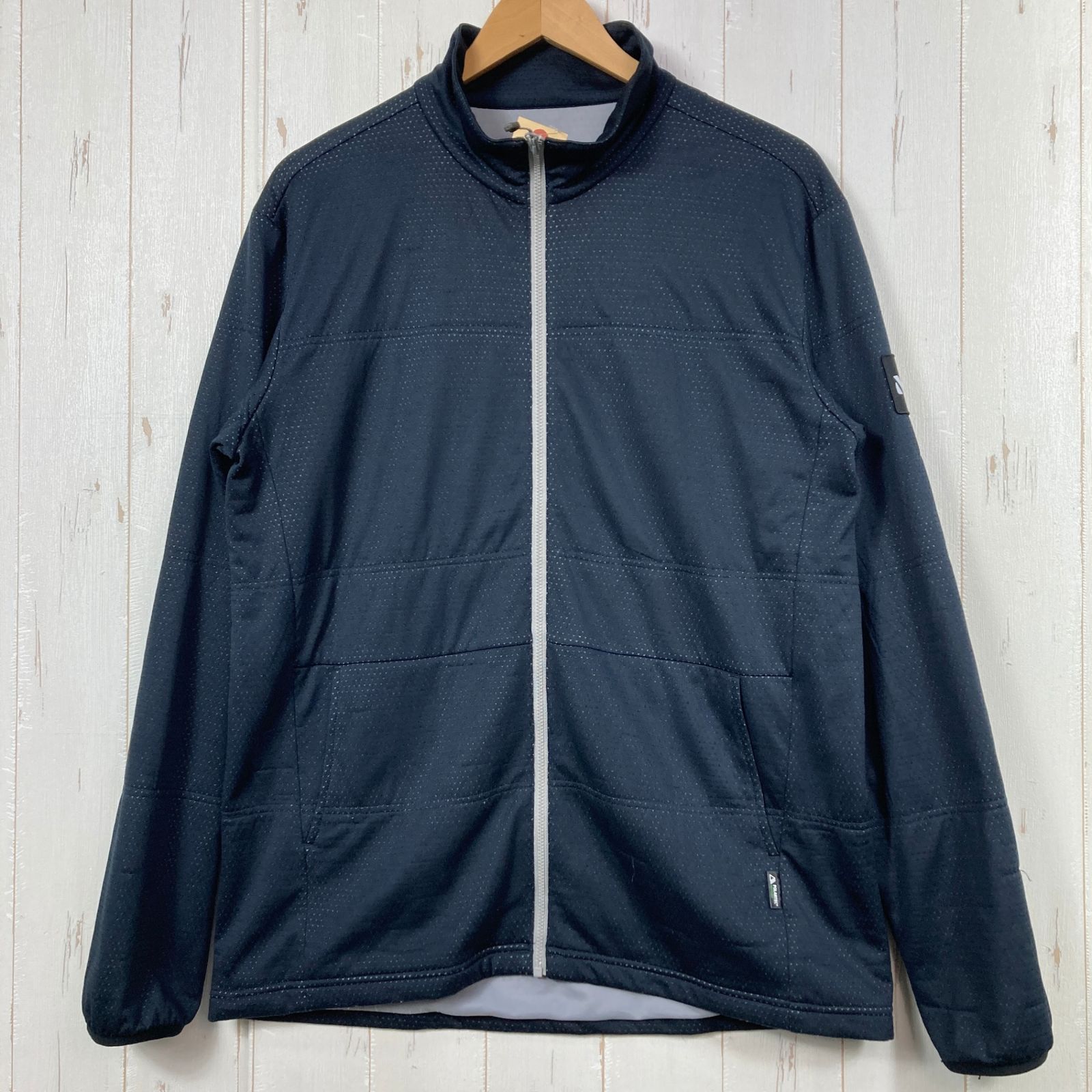 ?️Men's XL ブラック系 Millet ( ミレー ) アルファ ライト スウェット ジャケット Alpha Light Sweat Jacket 化繊ダウン ウェア トップス アウター ジャケット 化繊インサレーション ポーラテック・