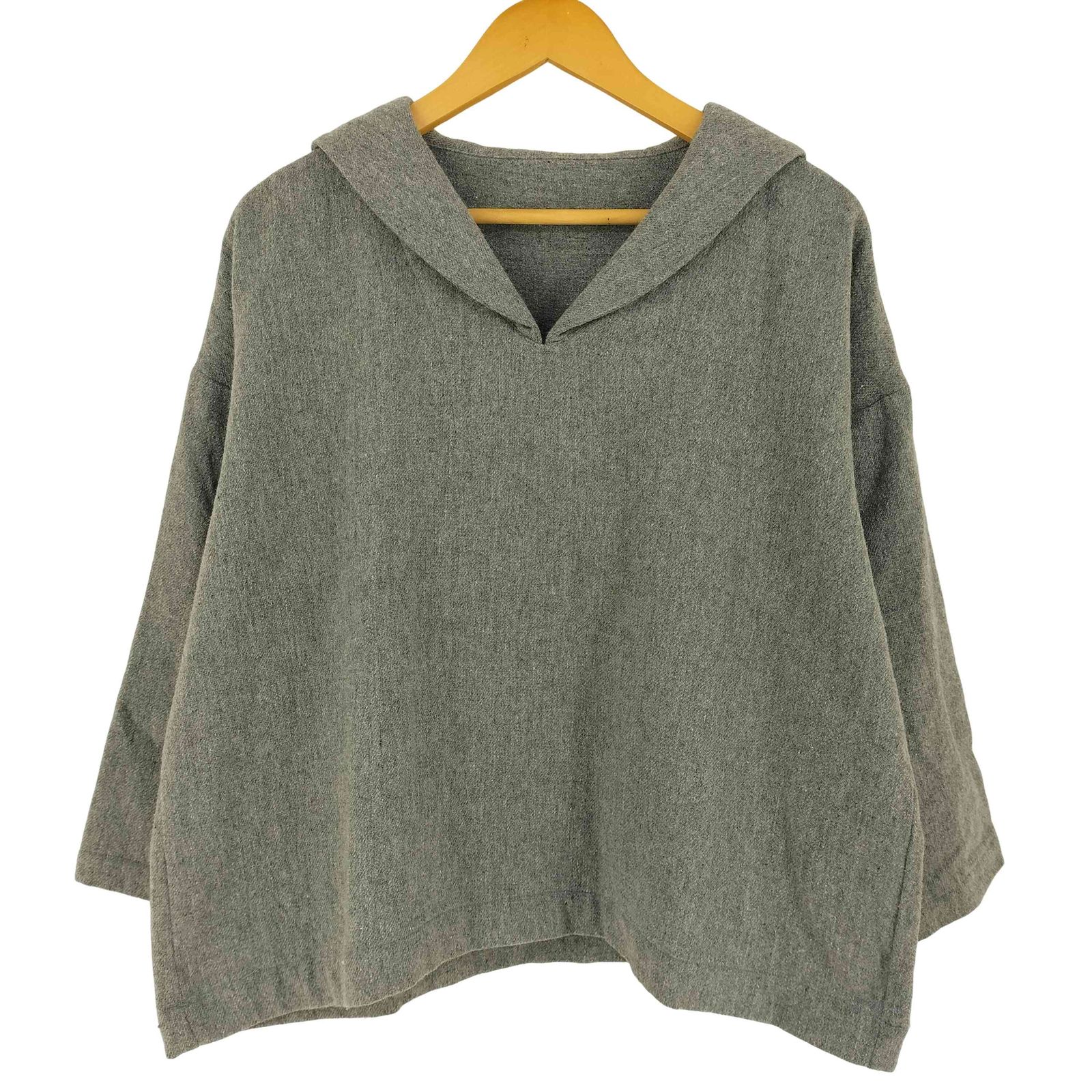 ネストローブ nest Robe セーラーカラー ウールカットソー レディース FREE