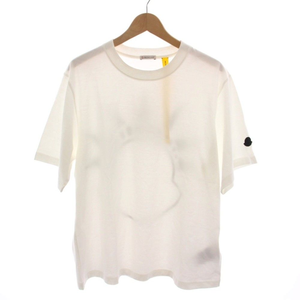モンクレール MONCLER 23SS Tシャツ カットソー 半袖 M 白 ホワイト グラフィックプリント I109F8C00003 /YM