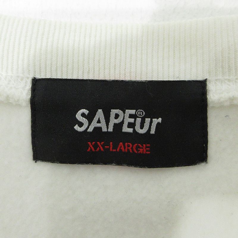 三重本店】 中古 SAPEur | サプール Everyday Happyスウェット ロゴ 