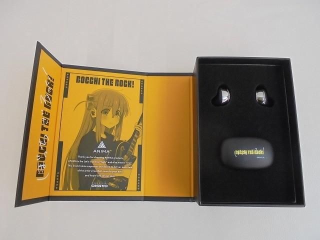 アニメ ぼっち・ざ・ろっく! ANIMA ワイヤレスイヤホン AOW01 中古品