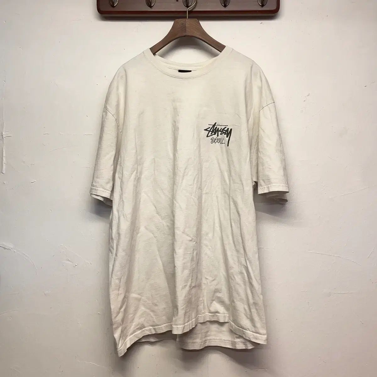 STU ソウル 白 半袖 Tシャツ