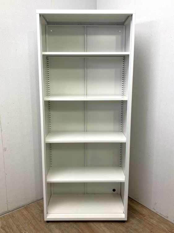 【中古品】 オープン書庫 ホワイト