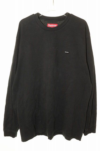 シュプリーム SUPREME 25AW SMALL BOX LOGO L/S TEE BLACK M スモール ボックス ロゴ ロンT 長袖 ブラック 【ブランド古着ベクトル】【中古】☆AA★260530