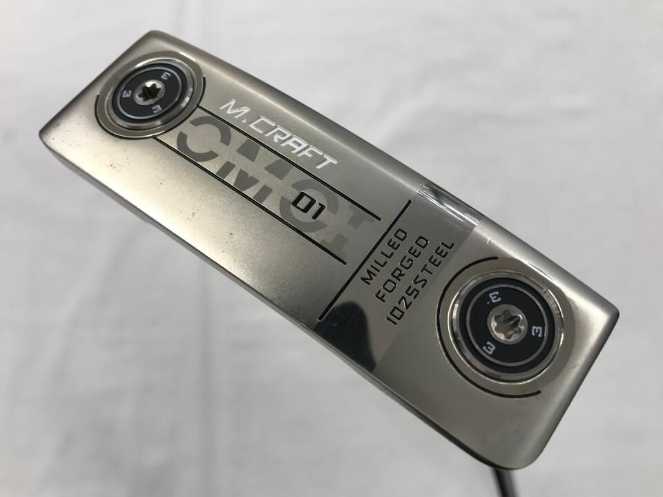 ミズノ　M CRAFT OMOI 01 ダブルニッケル　パター　中古　ゴルフドゥ！NEXTさいたま三室店【最短即日発送】