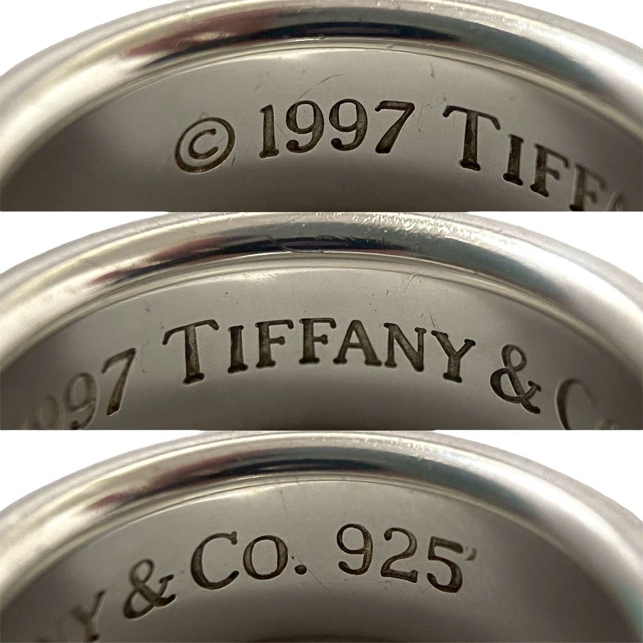TIFFANY&Co.】1837 1997 ナロー リング SV925 SILVER/シルバー 総重量