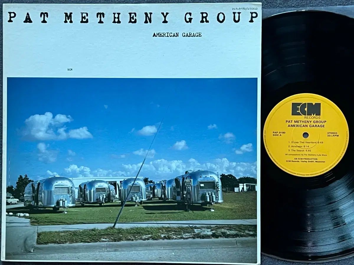 LP ： Pat Metheny Group ー American Garage - メルカリ