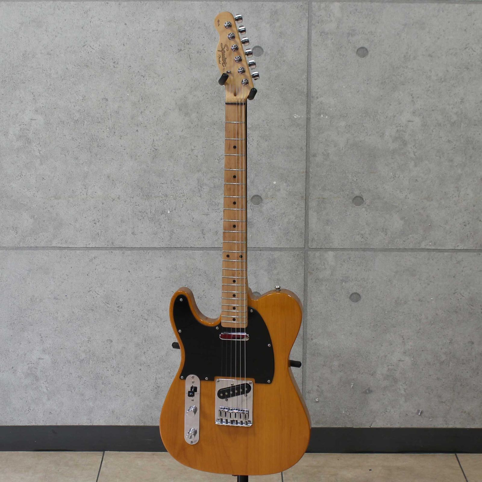 中古 Squier Affinity Series Telecaster Lefty Butterscotch Blonde