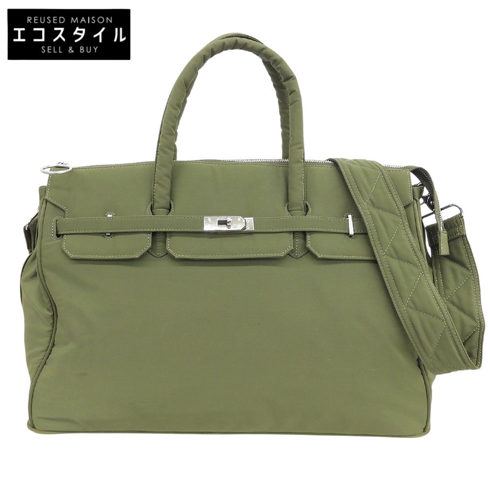 MLVINCE　メルヴィンス　FLIGHT 2WAY SHOULDER BAG ハンドバッグ ショルダーバッグ メンズ カーキグリーン