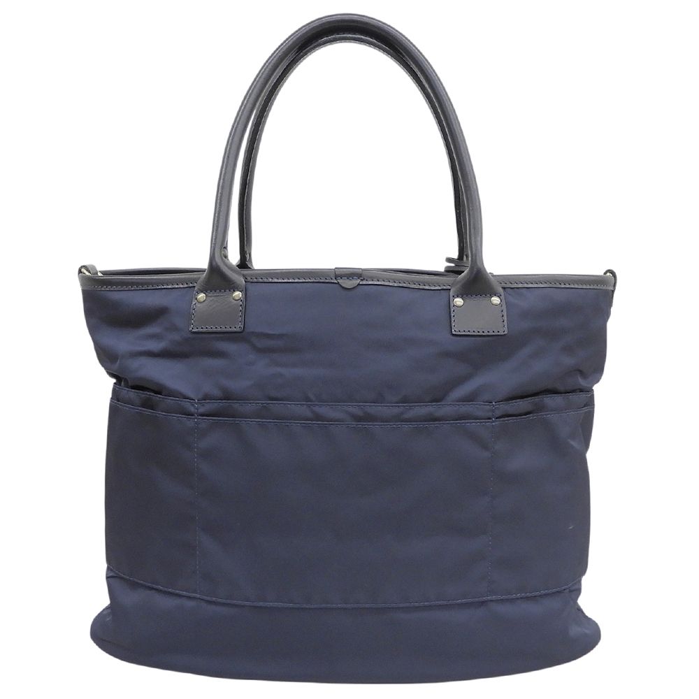 Felisi フェリージ 美品 ナイロン×レザー トートバッグ メンズ