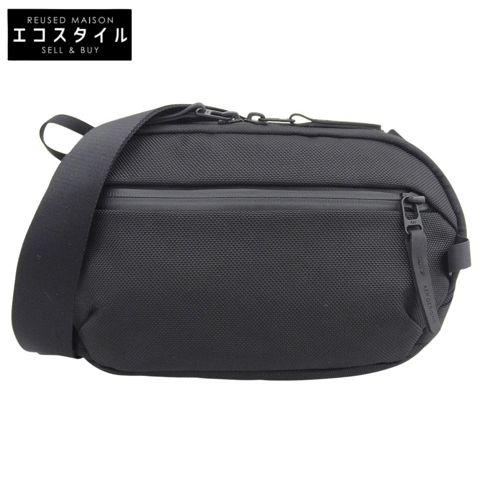 Aer　エアー　新品同様 Day Sling 4 スリングバッグ ショルダーバッグ メンズ 黒 ブラック AER21072