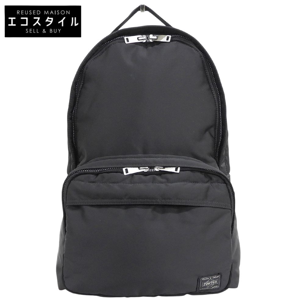 PORTER　ポーター　美品 タンカー ナイロン バックパック リュック デイパック メンズ ブラック 3120
