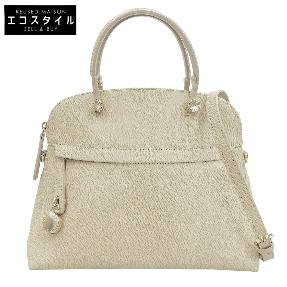 FURLA フルラ パイパー M ハンドバッグ ショルダーバッグ レディース ベージュ