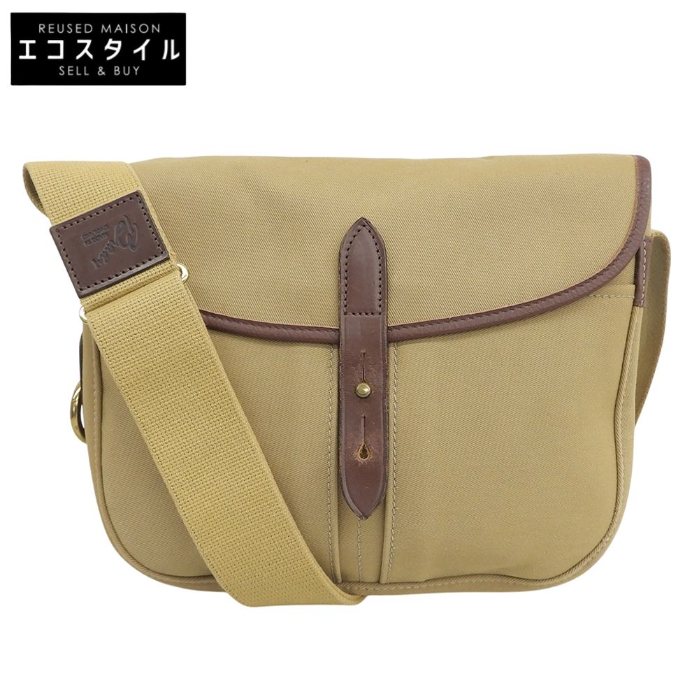 【美品】ブレディ　ショルダーバッグ　ストア　キャンバス　レザー　ベージュ Brady ブレディ 美品 ストア ショルダーバッグ メンズ ベージュ系