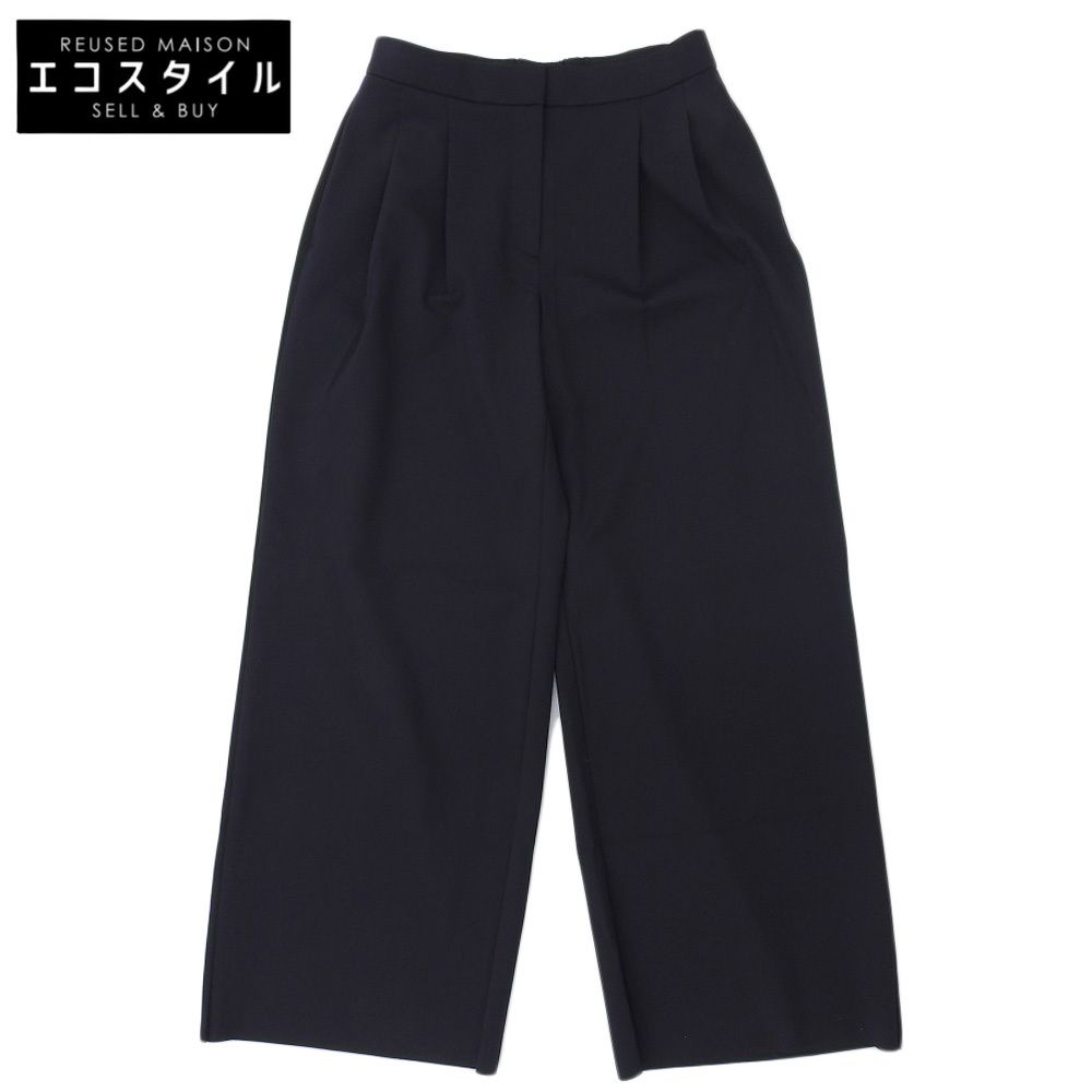 theory luxe　セオリーリュクス　未使用 SEON LW STRETCH SCUBA パンツ ボトムス レディース ネイビー 40 03-1206416　40