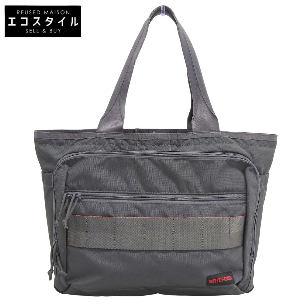 BRIEFING　ブリーフィング　美品 BS BOX TOTE AG ナイロン トートバッグ メンズ グレー BRA241T39 19,722円