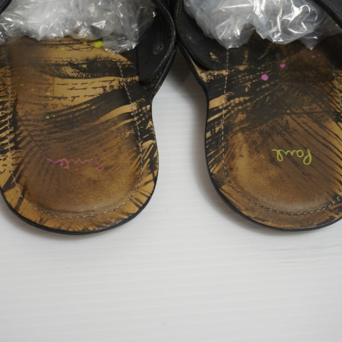 正規 Paul Smith ポールスミス シェル レザー クロス ストラップ