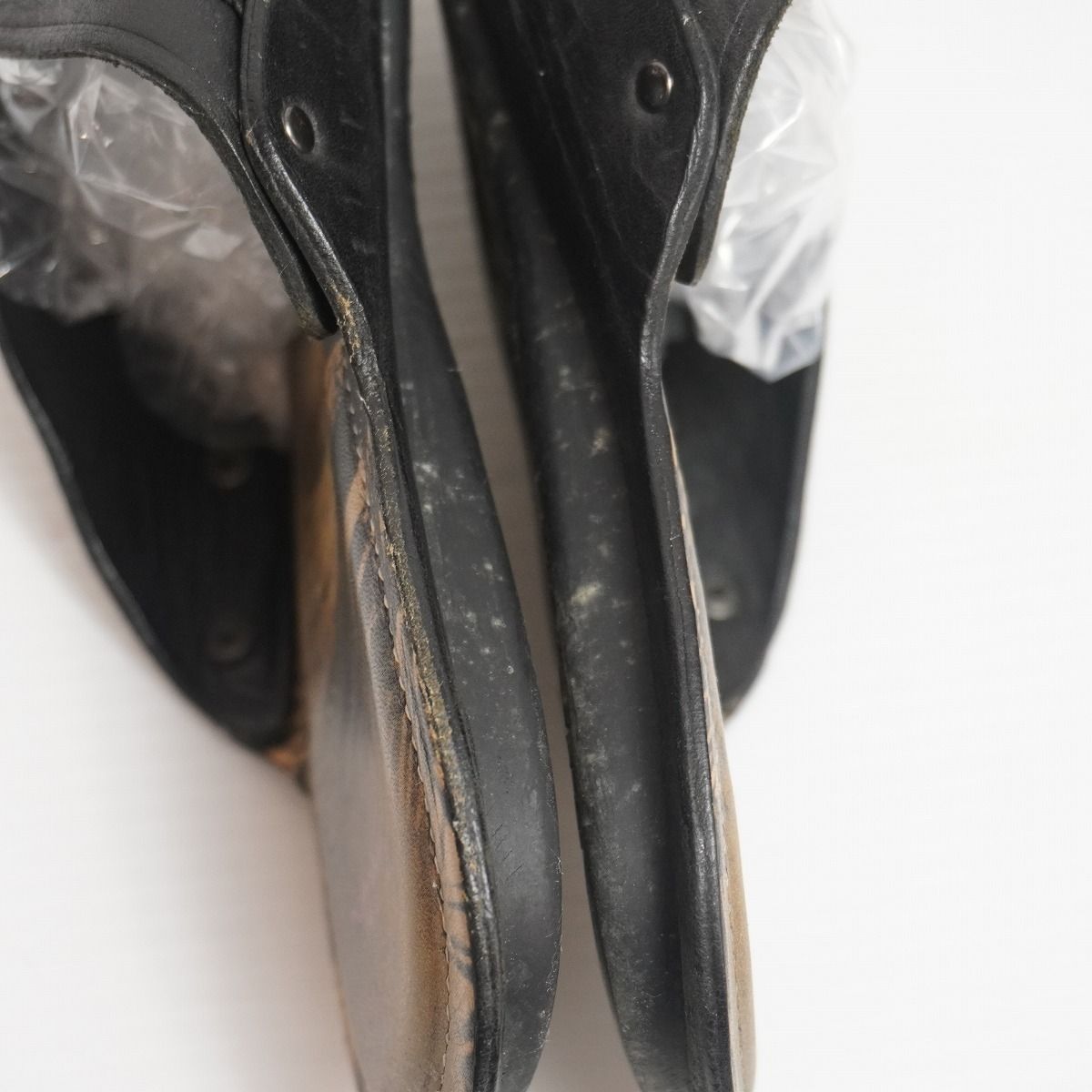 正規 Paul Smith ポールスミス シェル レザー クロス ストラップ