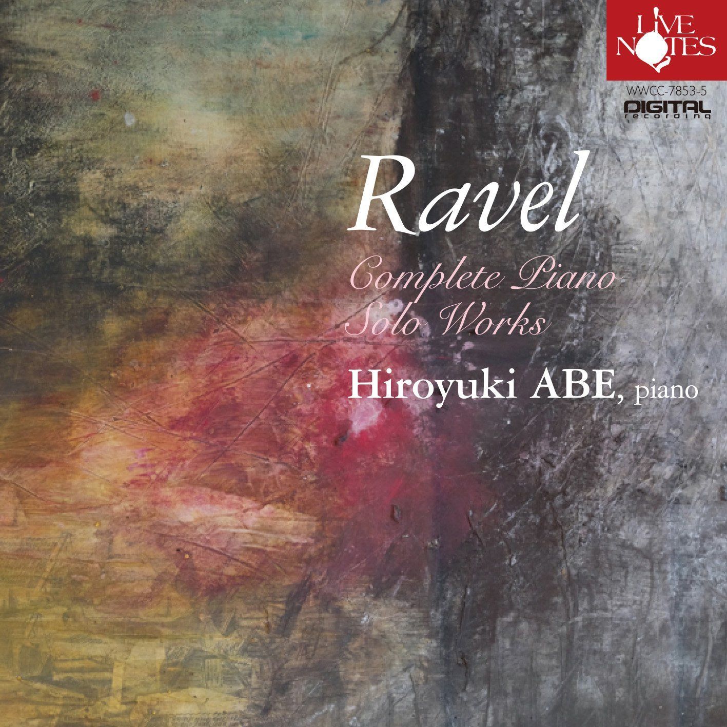 【CD】阿部裕之　ラヴェル・ピアノ・ソロ作品全集