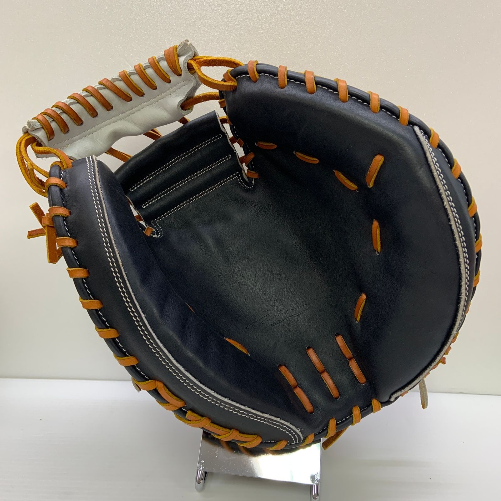 【中古・即戦力】アイピーセレクト　軟式用キャッチャーミット（ブラック） アイピーセレクト Ip Select 軟式 大人 一般 キャッチャーミット 捕手