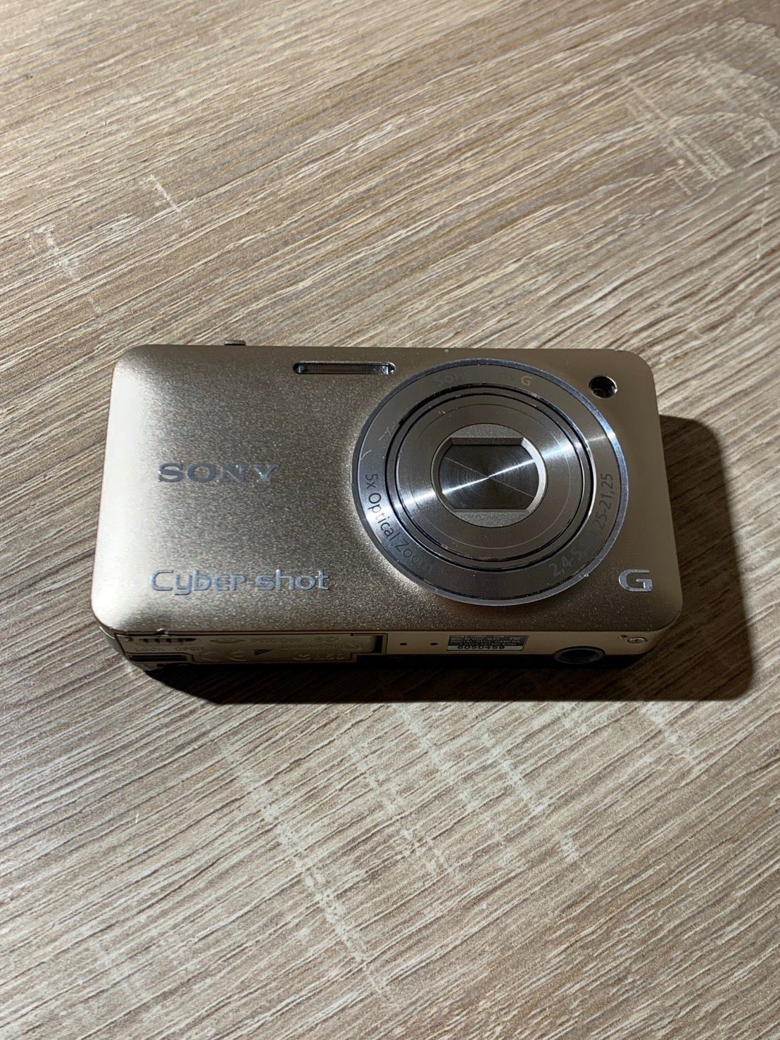 1033 Sony ソニー Cyber-shot DSC-WX5 ゴールド デジカメ 【ネ】