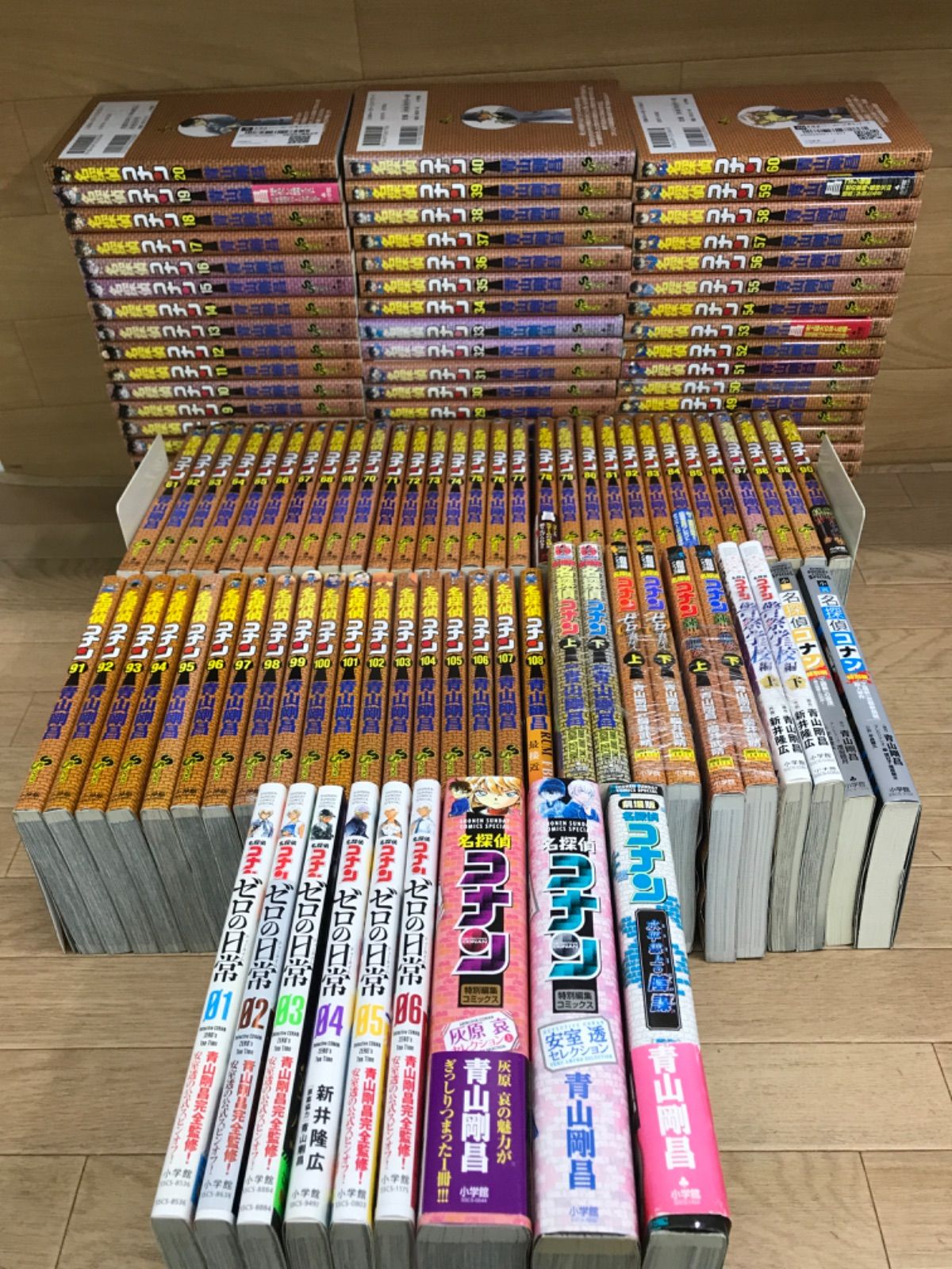 ★③【未開封あり】名探偵コナン　1～108巻　コミック全巻・関連本19冊セット　青山剛昌《RV30E》　※2個口発送