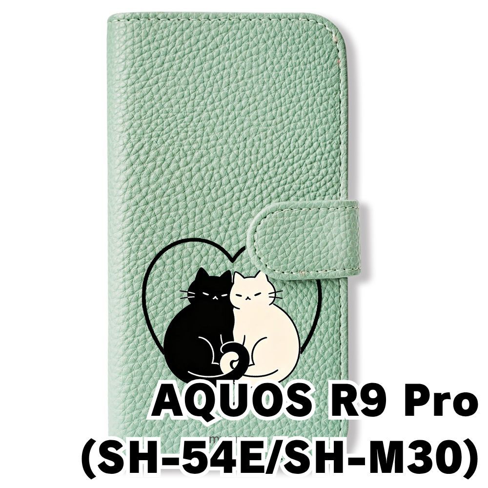 新品未使用】 AQUOS R9 Pro SH-54E SH-M30 手帳型スマホ ケース (色